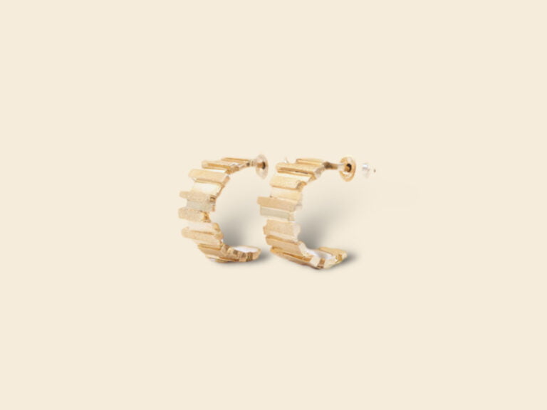 Naya Jewelry - Petites créoles Vermeil
