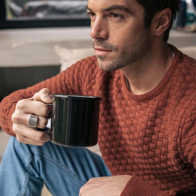 Montlimart - PULL DAMIER TERRACOTTA