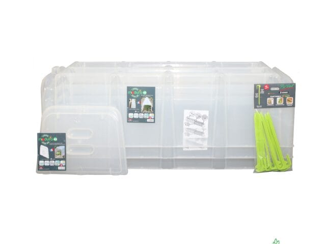 2 9660c7fd 7063 41c2 806d 814a601b3f9e MV Industrie - Lot de 3 tunnels Modul'o 40 + 2 embouts + 10 piquets