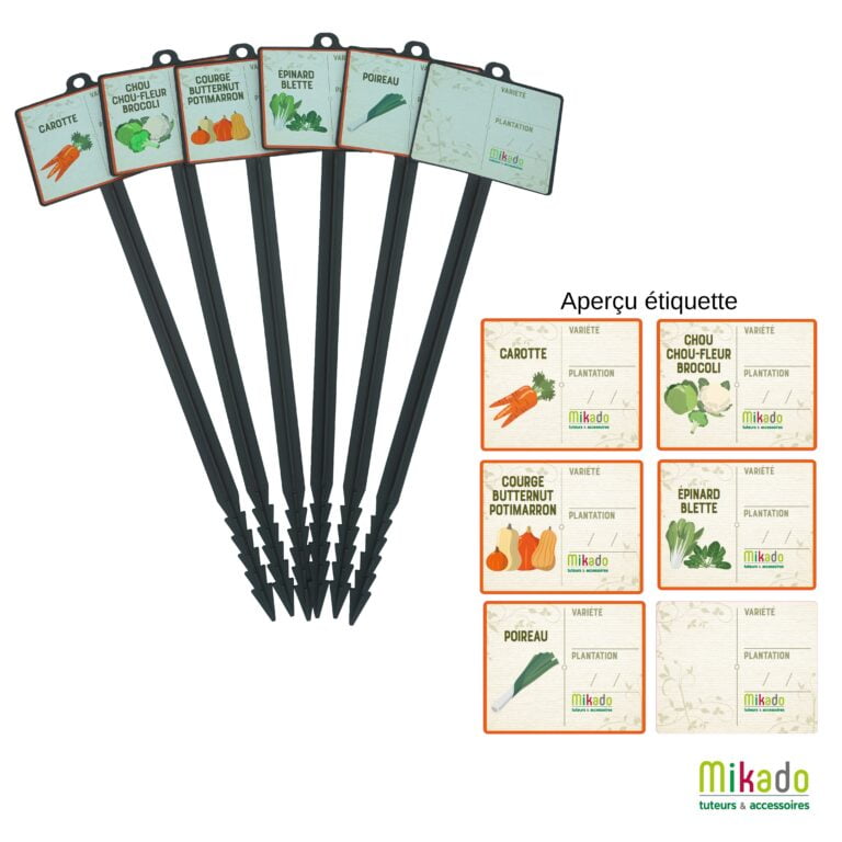 MV Industrie - Etiquettes pour plantes