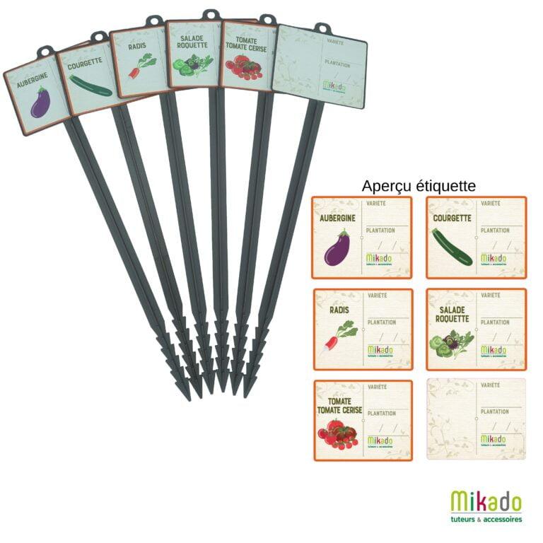 MV Industrie - Etiquettes pour plantes
