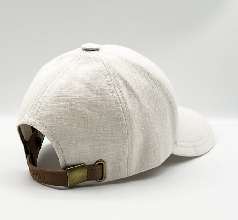 Headoniste - Casquette Lino crème