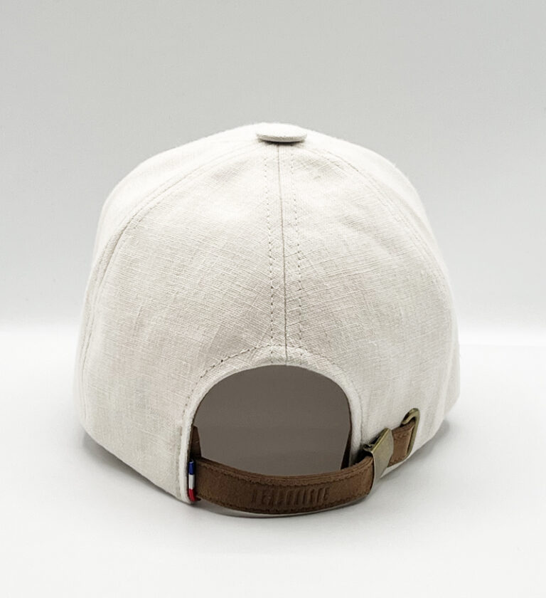 Headoniste - Casquette Lino crème