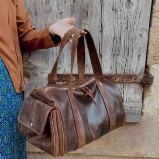 Maison Rottier - sac de voyage en cuir
