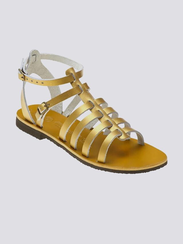 MAX VINCENT - TROPEZIENNE OSIRIS cuir tannage vegetal vieil or Femme