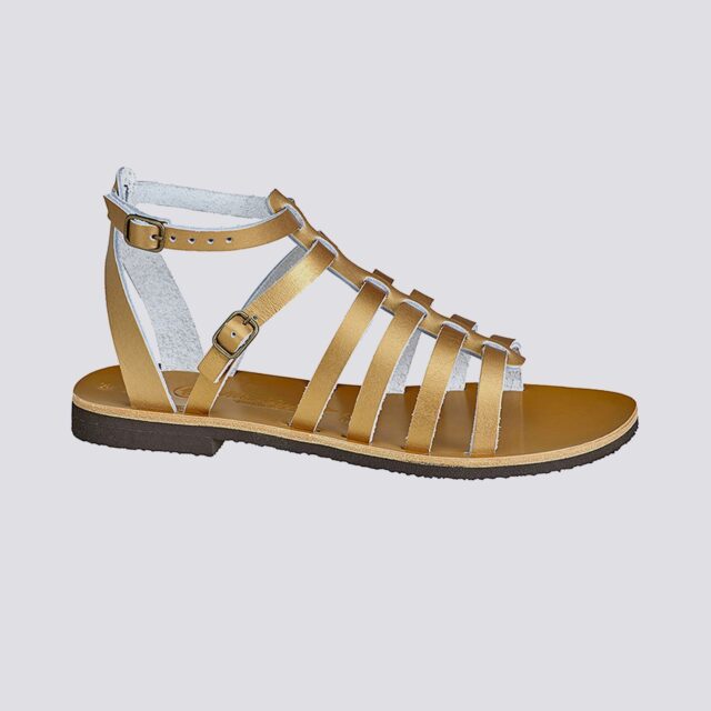 MAX VINCENT - TROPEZIENNE OSIRIS cuir tannage vegetal vieil or Femme