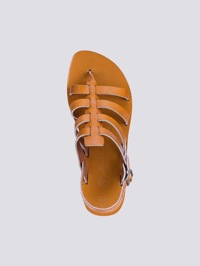 MAX VINCENT - TROPEZIENNE POMPEI cuir tannage vegetal naturel Femme