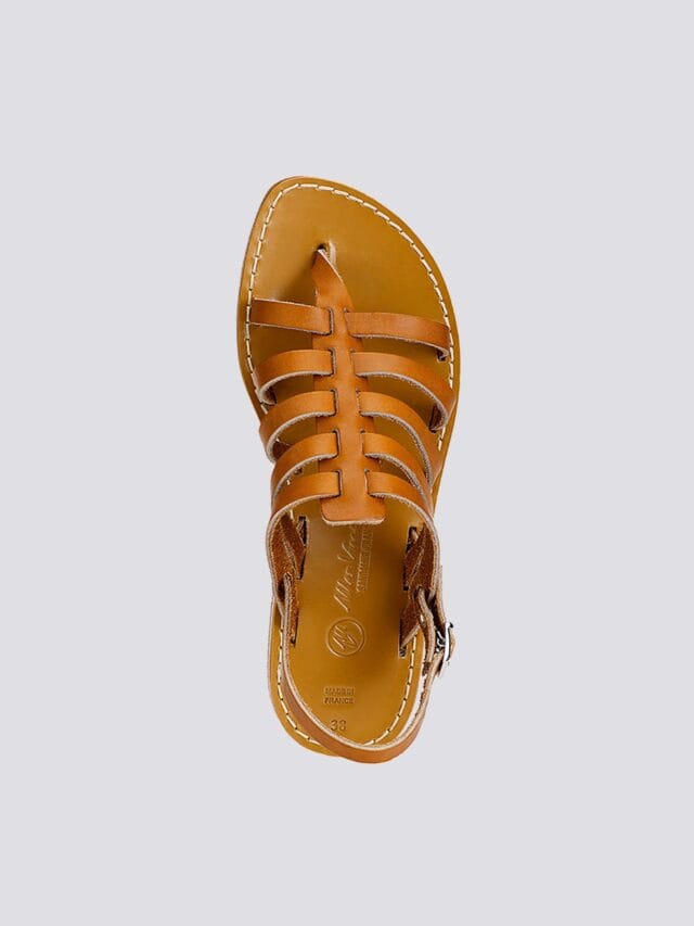 MAX VINCENT - TROPEZIENNE CHIC cuir tannage vegetal naturel Femme