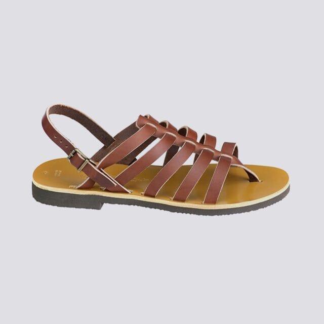MAX VINCENT - TROPEZIENNE cuir tannage vegetal marron Homme