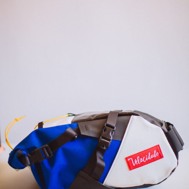 Sacoche selle bikepacking Volcano • Atelier Velocidade - Sacoches et bagagerie pour vélo