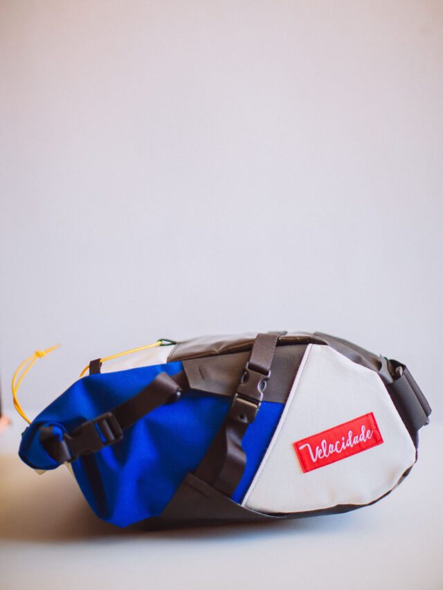 Sacoche selle bikepacking Volcano • Atelier Velocidade - Sacoches et bagagerie pour vélo