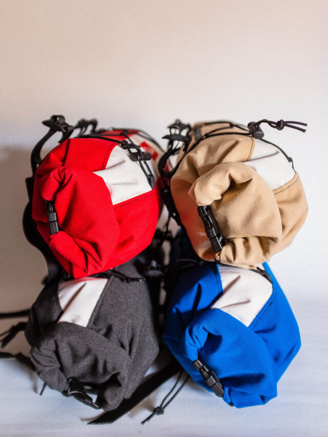 Sacoche bikepacking de guidon Grizzli • Atelier Velocidade - Sacoches et bagagerie pour vélo