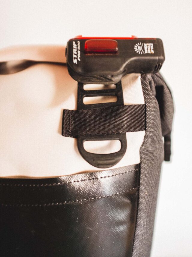 Sacoche selle bikepacking Volcano • Atelier Velocidade - Sacoches et bagagerie pour vélo