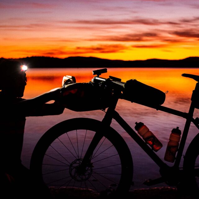 Sacoche de cadre bikepacking Funambule • Atelier Velocidade - Sacoches et bagagerie pour vélo