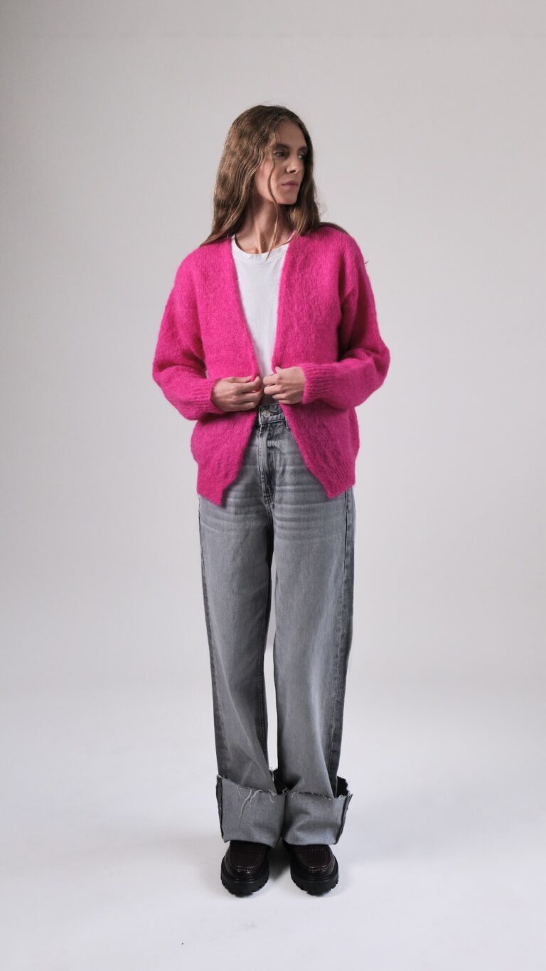 Gilet Anouch fuchsia