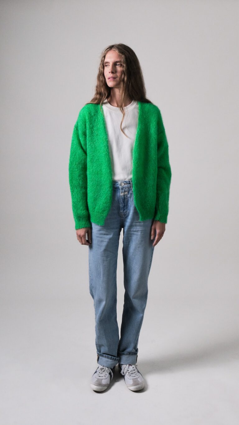 Gilet Anouch vert pomme