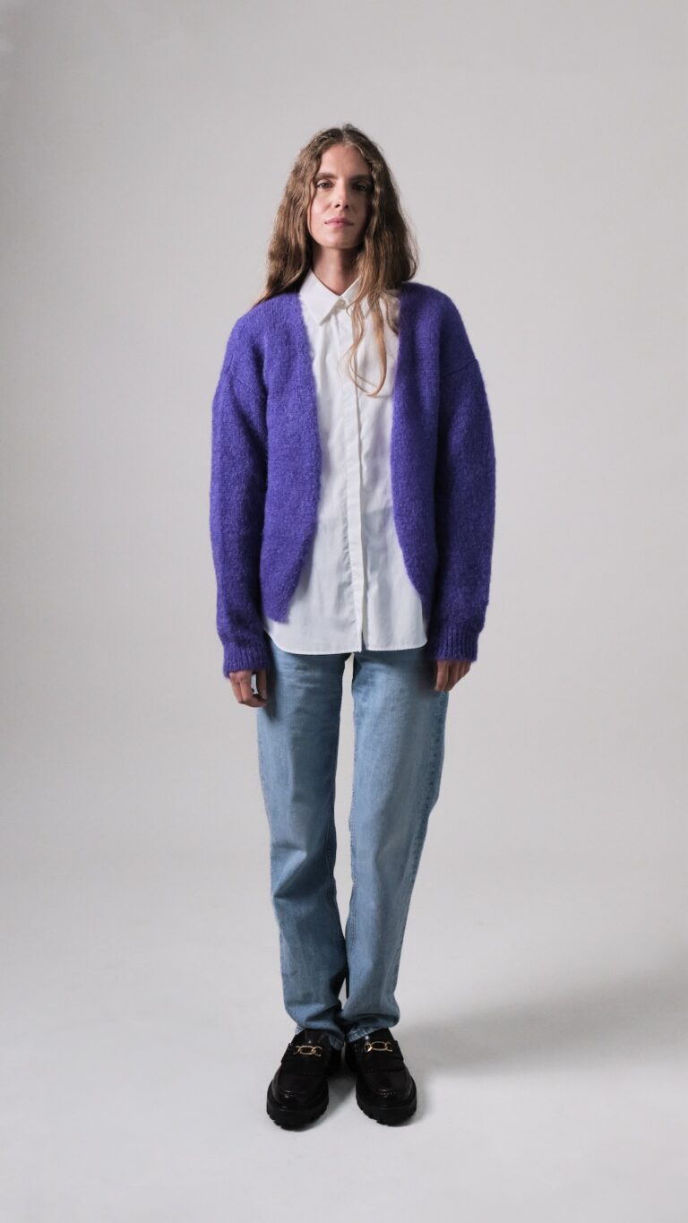 Gilet Anouch violet