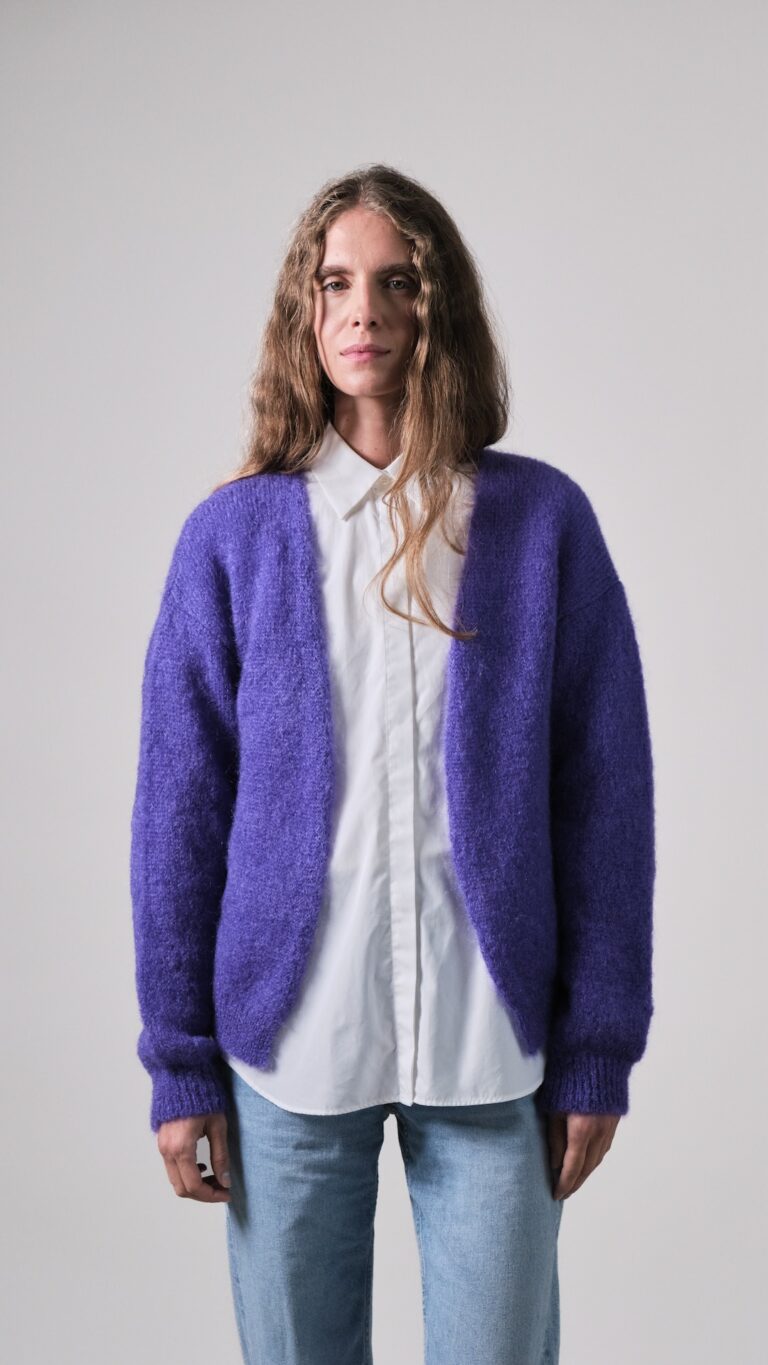 Gilet Anouch violet