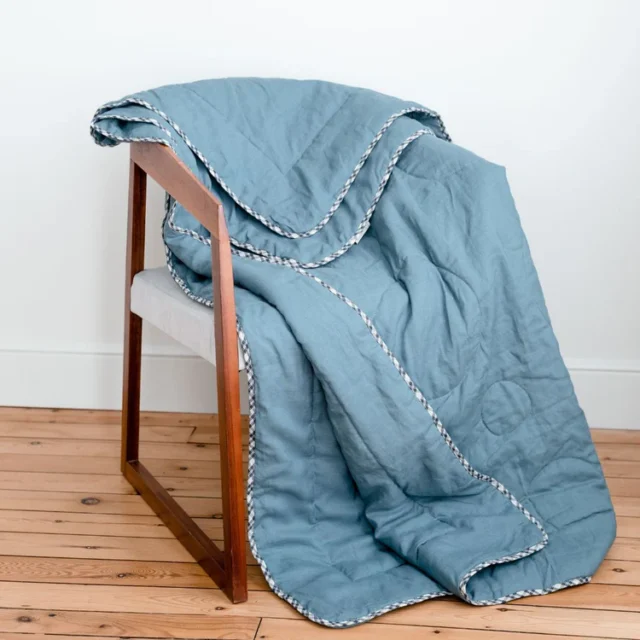 loulenn ouessant plaid naturel en laine francaise 3 Loulenn - Ouessant - Plaid naturel en laine française