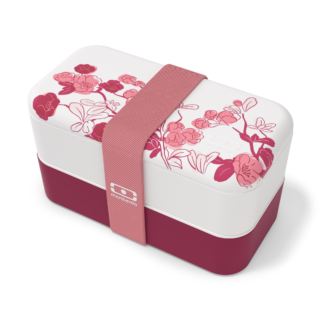 La boite bento made in France – monbento MB Original graphic Magnolia par la marque Mon Bento Mon Bento - La boite bento made in France – monbento MB Original graphic Magnolia