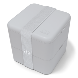 Mon Bento - Le bento carré made in France – monbento MB Square gris Coton