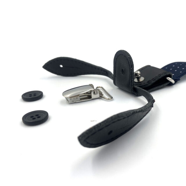 The French Game - Bretelles en cuir de raisin