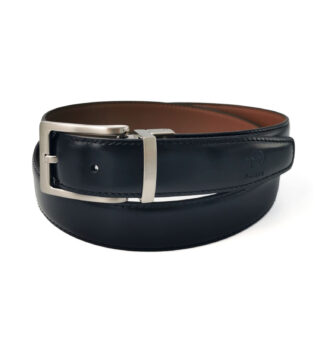 Ceinture réversible noire et marron par la marque THE FRENCH GAME THE FRENCH GAME - Ceinture réversible noire et marron