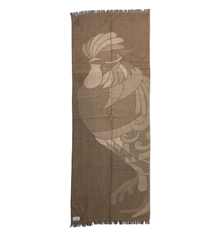 The French Game - Écharpe / étole made in France avec coq français