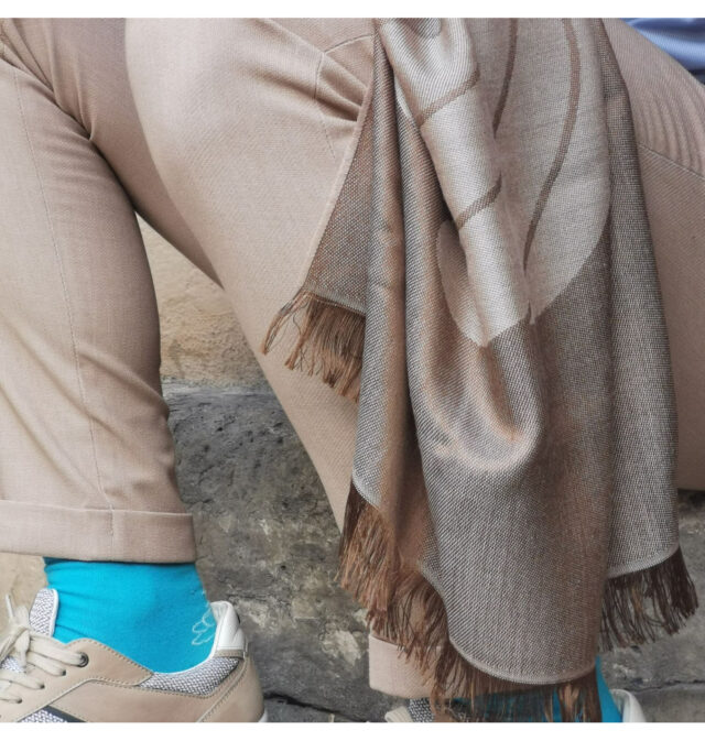 The French Game - Écharpe / étole made in France avec coq français