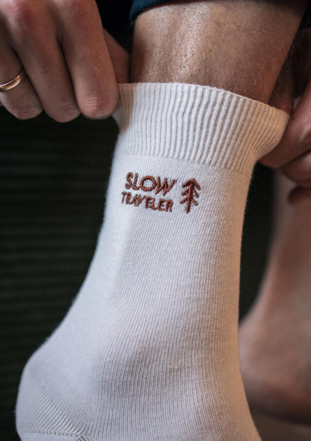 Montlimart - CHAUSSETTES TRAVELER ECRU