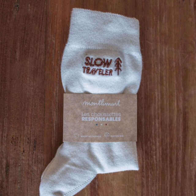 Montlimart - CHAUSSETTES TRAVELER ECRU