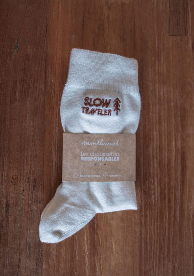 Montlimart - CHAUSSETTES TRAVELER ECRU