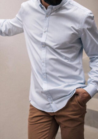 Chemise Saint Remy Bleu Clair par la marque Montlimart Montlimart - Chemise Saint Remy Bleu Clair