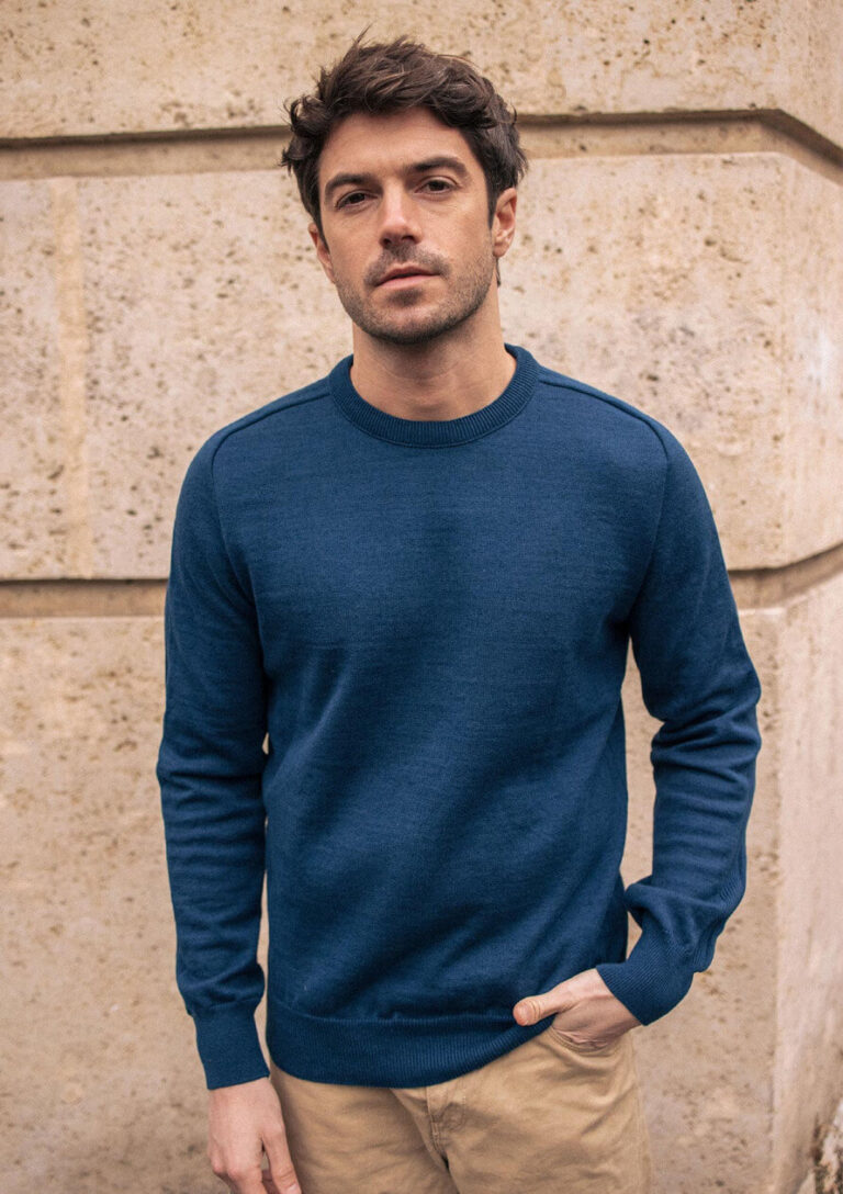 Montlimart - PULL MERIDIEN BLEU