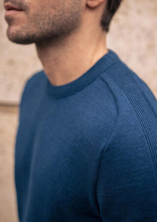 Montlimart - Pull Meridien Bleu