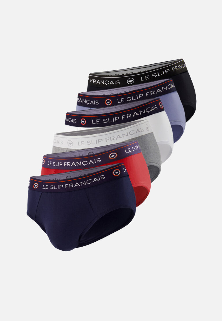 25c87ae032839232dfc6c45bd59dfe8a9eae56ad Le Slip Français - Six pack slips en coton - 100% Made in France