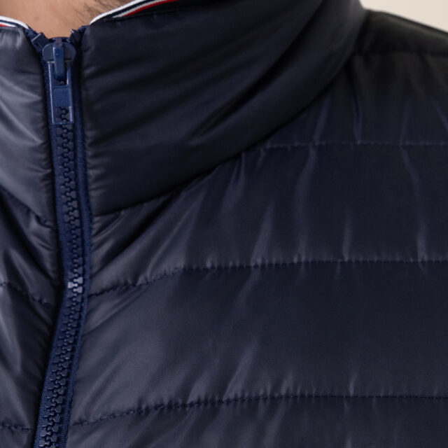 Le Slip Français - Doudoune Showchaud Marine bleu
