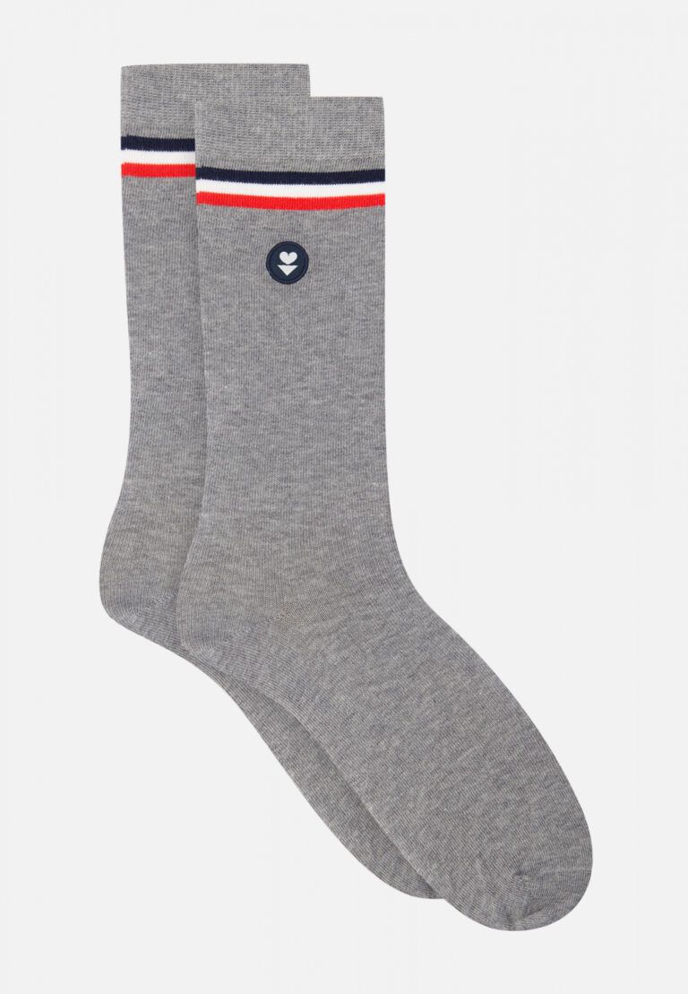 Le Slip Français - Chaussettes mi-hautes en coton - 100% Made in France