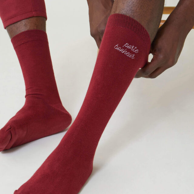 Le Slip Français - Lucas Porte Bonheur Rouge Flamboyant rouge