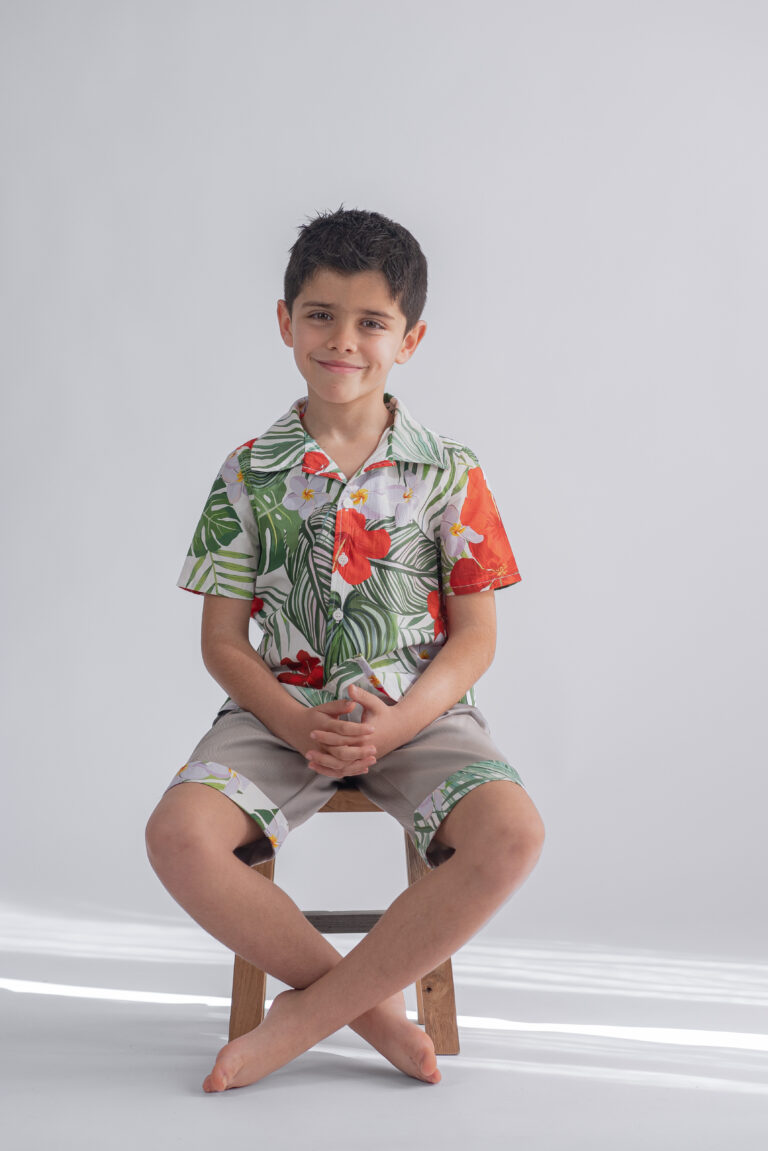 A'OA'OA - chemise et short enfants