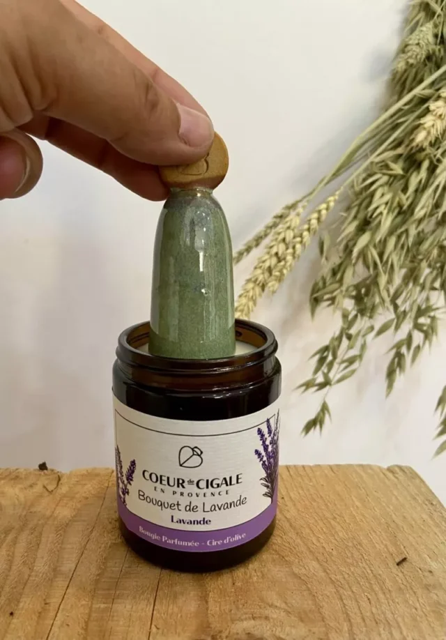 Coeur de cigale - bougies