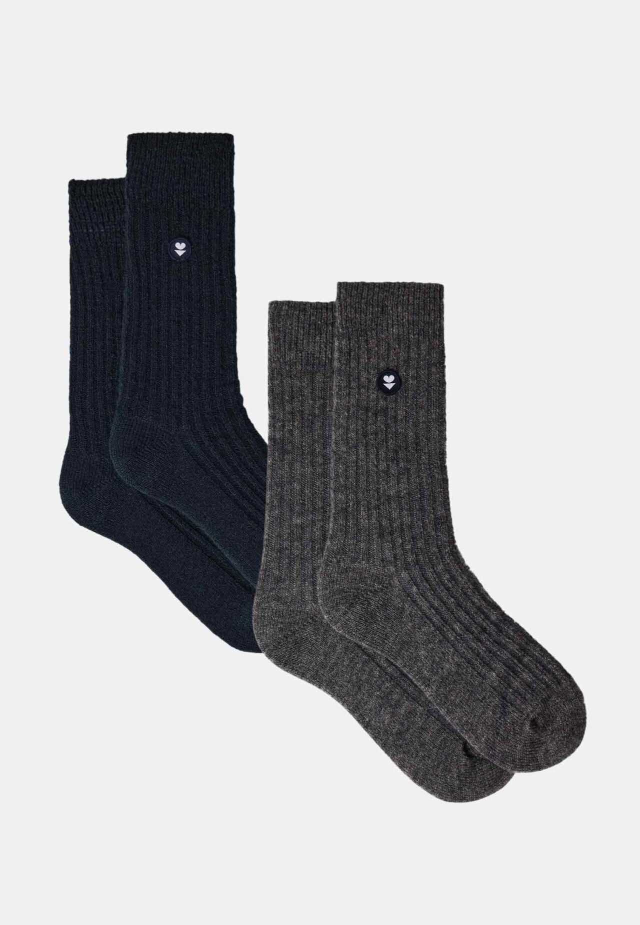 b0c378d01b325a81180813208648963364942423 Le Slip Français - Duo de chaussettes mi-hautes en mohair - 100% Made in France