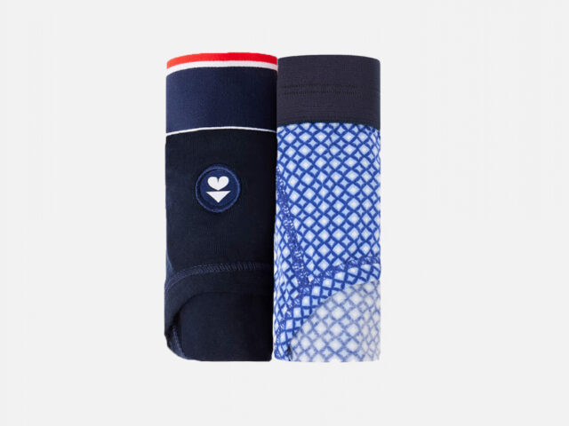 cad5c7be2af8e1aace0a3ec54b6dd1250fb06600 Le Slip Français - Pack Duo Slip Terrible Marine Caviar Éblouissant bleu