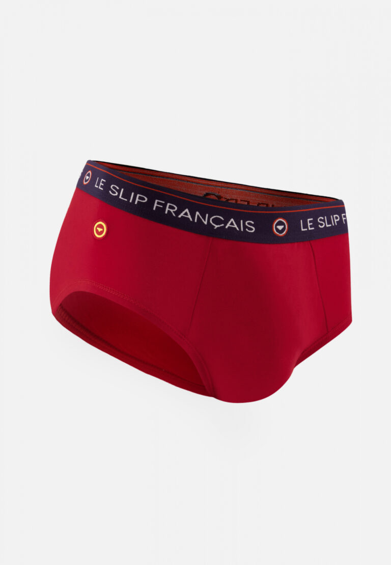 f3e3778c8ff935b1e1e313c92c7596e2bd09112b Le Slip Français - Intrépide Rouge Cerise Cocarde Espagne rouge