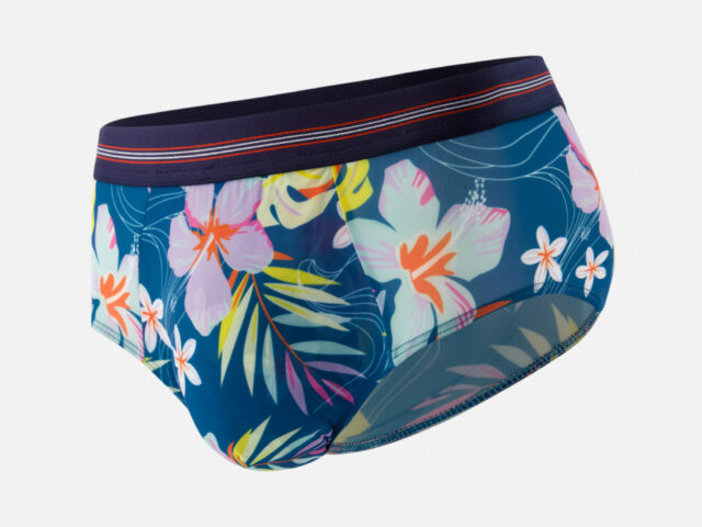 Le Slip Français - LIGHTslip Largo Fleurs bleu