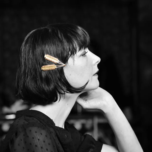 Cécile C - barrette de cheveux