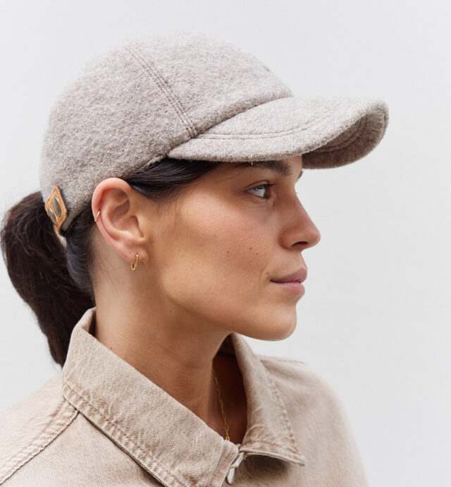 Headoniste - Casquette Bouclette beige
