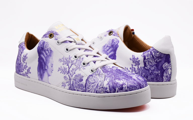 Baron Papillon - Sneaker Barons Papillom Basse Marie-Antoinette améthyste
