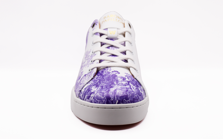 Baron Papillon - Sneaker Barons Papillom Basse Marie-Antoinette améthyste