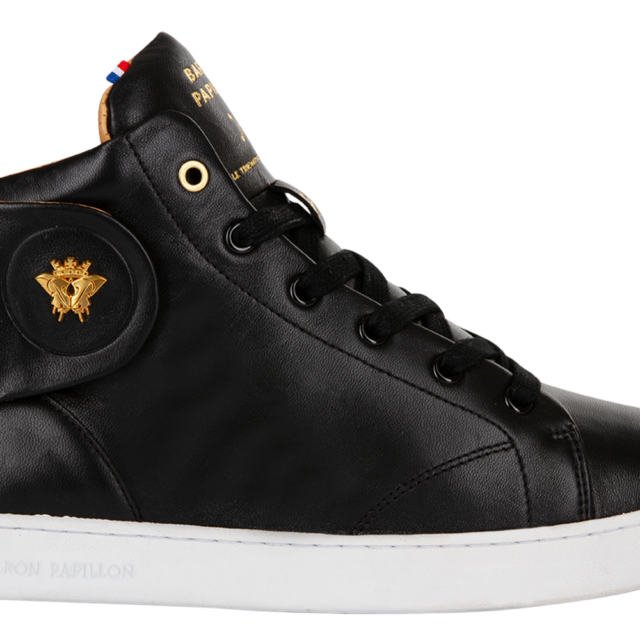 Baron Papillon - Sneaker Baron Papillon Mid Royale Noire